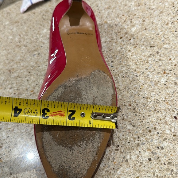 Pink Patent Kitten-Heel Shoes - Picture 15 of 15